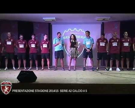 Presentazione della squadra ATLETICO BELVEDERE Calcio a 5 serie A2