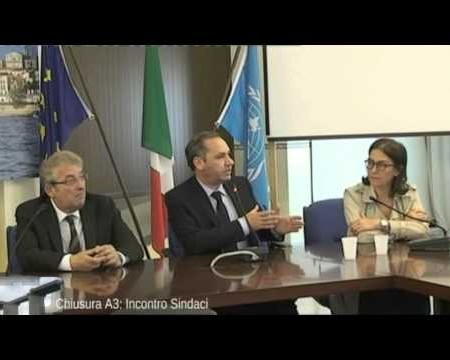 Diamante: Chiusura A3, incontro sindaci e Pres. Oliverio