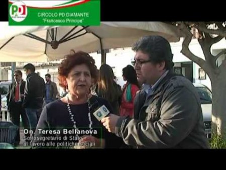 Diamante: interviste al Sottosegretario On.Bellanova e On. Guccione