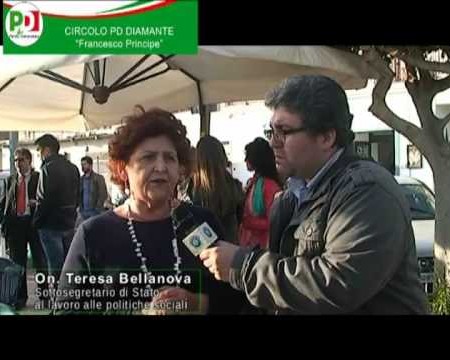 Diamante: interviste al Sottosegretario On.Bellanova e On. Guccione