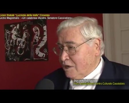 Cosenza: Conferenza su «Un calabrese illustre. Senatore Cassiodoro» – Interviste