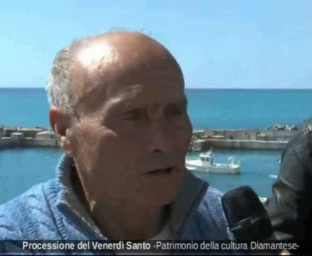 Diamante:interviste Processione Venerdi Santo 2016