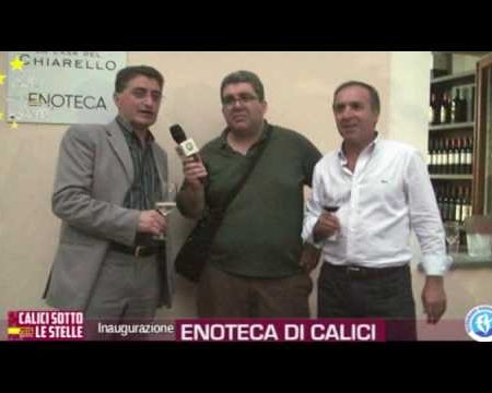 Cirella (Cs): Inaugurazione Enoteca di Calici sotto le Stelle- interviste