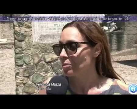 Terme Luigiane: Giornalisti in visita per promuovere il turismo termale- servizio