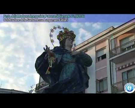 Diamante: Festa della Vergine Immacolata -Celebrazione Santa Messa 12/8/16