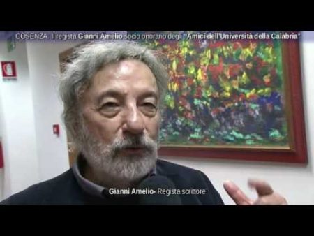 Intervista al regista Gianni Amelio nominato socio onorario degli “Amici dell’Università della Calabria”