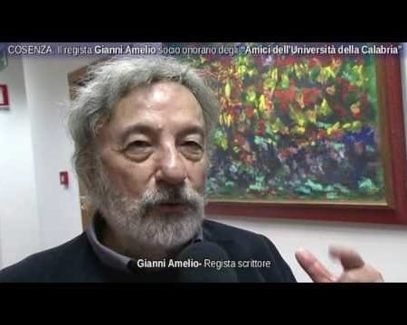 Intervista al regista Gianni Amelio nominato socio onorario degli “Amici dell’Università della Calabria”