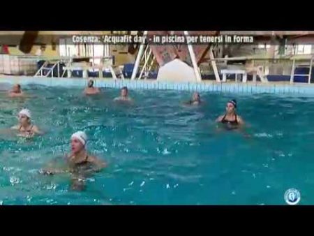 Cosenza: “Acquafit Day” in piscina per tenersi in forma- servizio