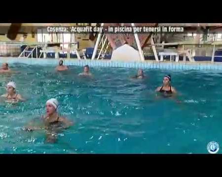 Cosenza: “Acquafit Day” in piscina per tenersi in forma- servizio