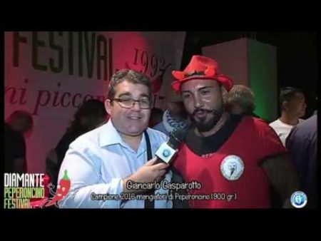 Peperoncino Festival 2017- Gara di mangiatori di peperoncino- immagini-interviste