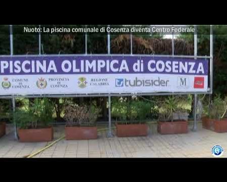 Nuoto: La piscina comunale di Cosenza diventa Centro Federale, intervista a Carmine Manna Pres. Cosenza Nuoto