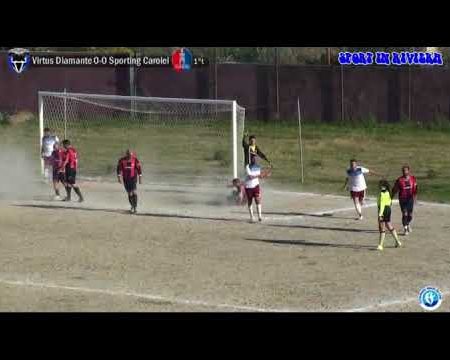 Calcio 2 ^ cat.- Virtus Diamante- Sporting Carolei 1-0 sintesi