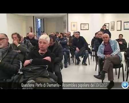 Porto di Diamante: Assemblea del Movimento popolare del 10/12/17