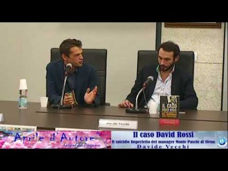 Diamante: Presentazione Libro “Il caso David Rossi” di Davide Vecchi