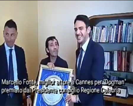 Marcello Fonte, miglior attore a Cannes premiato dal consiglio Regionale- interviste