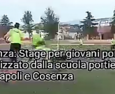 Cosenza: Stage per giovani portieri a cura scuola portieri del Napoli e Cosenza