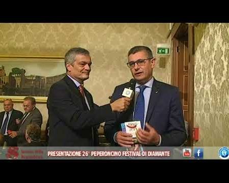 Il 26° Peperoncino Festival presentato in Senato- Interviste e conferenza stampa