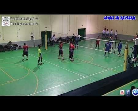 Sport in Riviera-Pallavolo Serie C/M: Asd Diamante Sport- Belvolley Belvedere 2-3