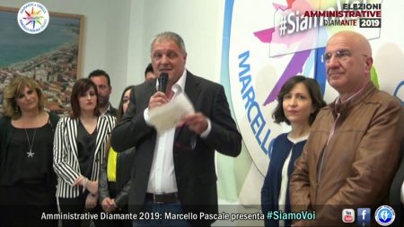 Elezioni Amministrative Diamante 2019: Marcello Pascale presenta Diamante e Cirella #SiamoVoi