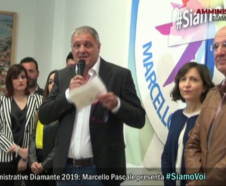 Elezioni Amministrative Diamante 2019: Marcello Pascale presenta Diamante e Cirella #SiamoVoi