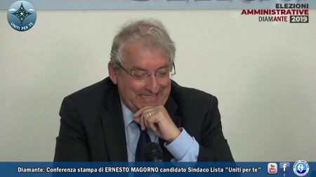 Diamante: Conferenza stampa Lista “Uniti per te” – Ernesto Magorno Sindaco