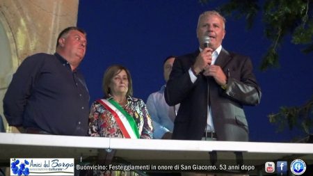 Buonvicino: Festeggiamenti in onore di San Giacomo-servizio