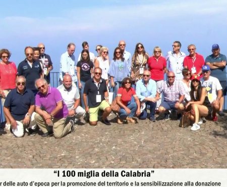 “I 100 miglia della Calabria” il tour delle auto d’epoca -servizio