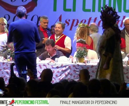 27° Peperoncino Festival di Diamante: Finale gara dei Mangiatori di Peperoncino