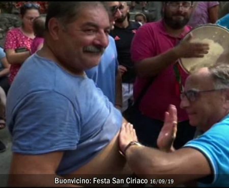 Buonvicino: Festa San Ciriaco, canti, balli ed interviste