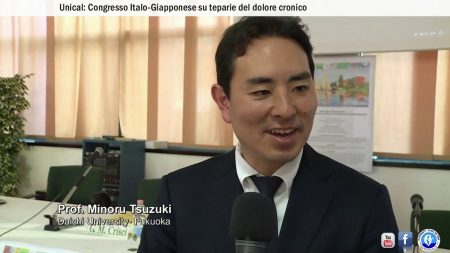 UNICAL: Congresso Italo-Giapponese su terapie del dolore cronico-interviste