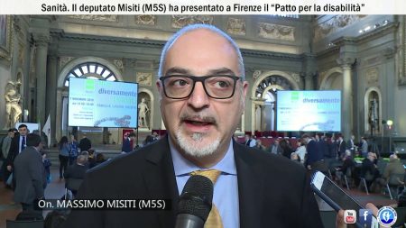 Sanità. Il deputato Misiti (M5S) ha presentato a Firenze il “Patto per la disabilità”-SERVIZIO