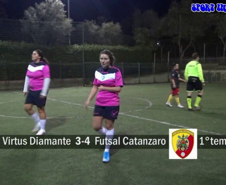 Calcio a 5 femminile: Virtus Diamante-Futsal Catanzaro 4-4 sintesi