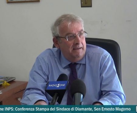 Questione Sede INPS: Conferenza stampa del Sindaco di Diamante, sen.Ernesto Magorno