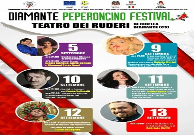 Parte il 28° Peperoncino Festival di Diamante. Ecco il programma rimodulato su misure anti-covid