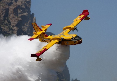 Scatta il primo sciopero della storia d’Italia dei piloti di canadair