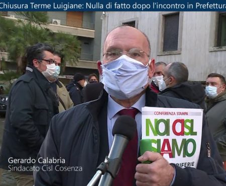 Chiusura Terme Luigiane. Incontro in Prefettura – immagini-interviste