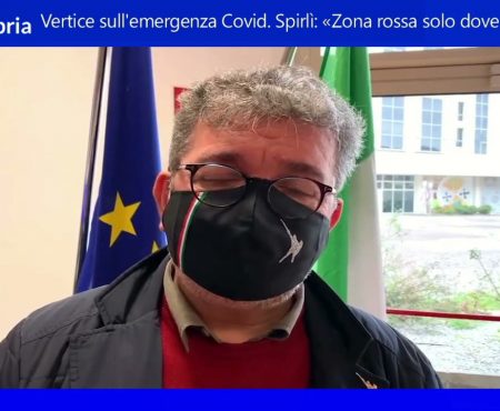 Emergenza Covid in Calabria. Spirlì: “Zona Rossa solo dove necessaria”