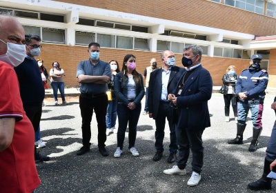 Terme Luigiane. Il Presidente Spirlì incontra i lavoratori. “L’impegno è trovare una soluzione”