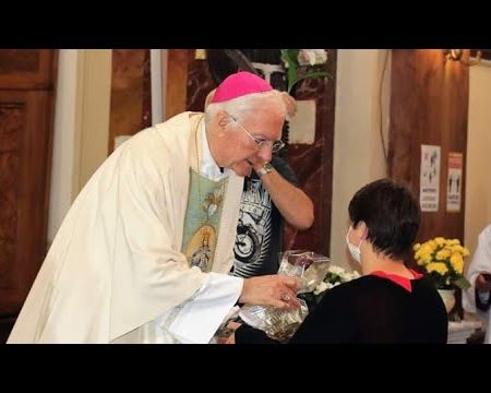 Diamante: Santa Messa Mons. Piero Marini – Cerimoniere di San Giovanni Paolo II