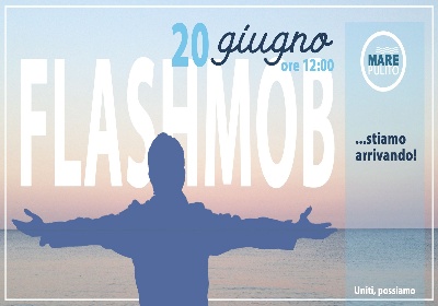 #abbracciamoilmare il primo Flash Mob organizzato dall’Associazione Mare Pulito