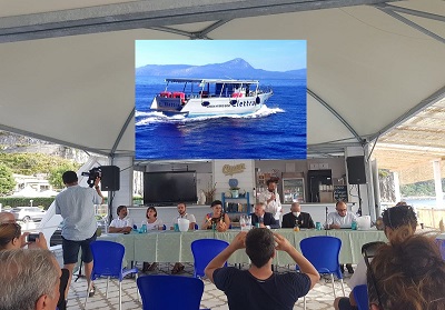 San Nicola Arcella: Inaugurata Elettra, la prima imbarcazione turistica green in Italia