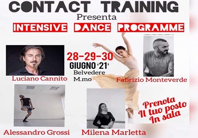 Belvedere M.mo. Tutto pronto per l’edizione “Contact Training Dance” promosso da Ballet Studio School