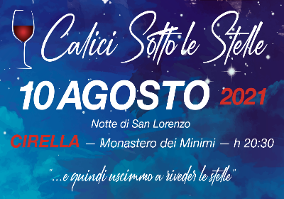 Cirella. Oggi la 12^ edizione di Calici Sotto le Stelle