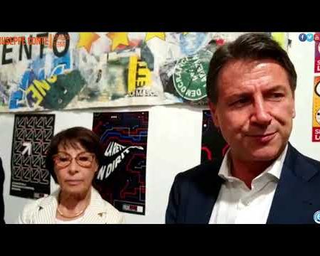 Giuseppe Conte in Calabria, tappa a Lamezia Terme – Intervista