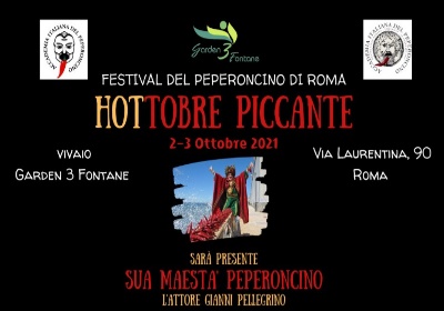 Torna “HOTtobre Piccante”, il Peperoncino Festival di Roma