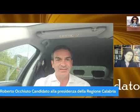 Intervista a Roberto Occhiuto candidato alla Presidenza della Regione Calabria