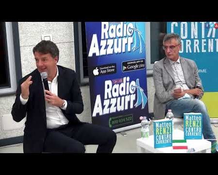 Diamante: Presentazione libro Controcorrente di Matteo Renzi