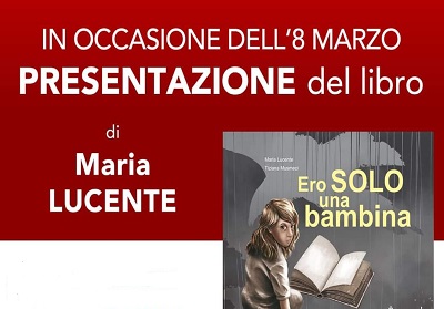 Diamante: Iniziativa in videoconferenza per l’8 marzo, presentazione del libro di Maria Lucente