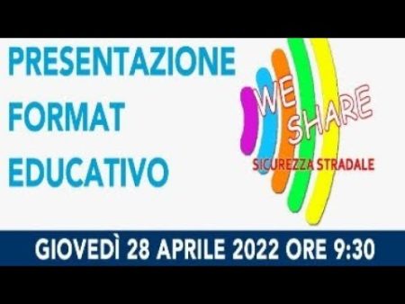 Diamante: Format educativo “We share sicurezza stradale”