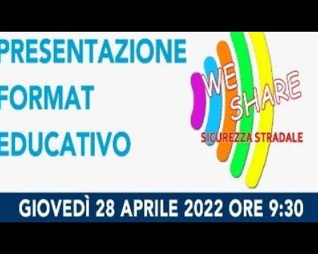 Diamante: Format educativo “We share sicurezza stradale”